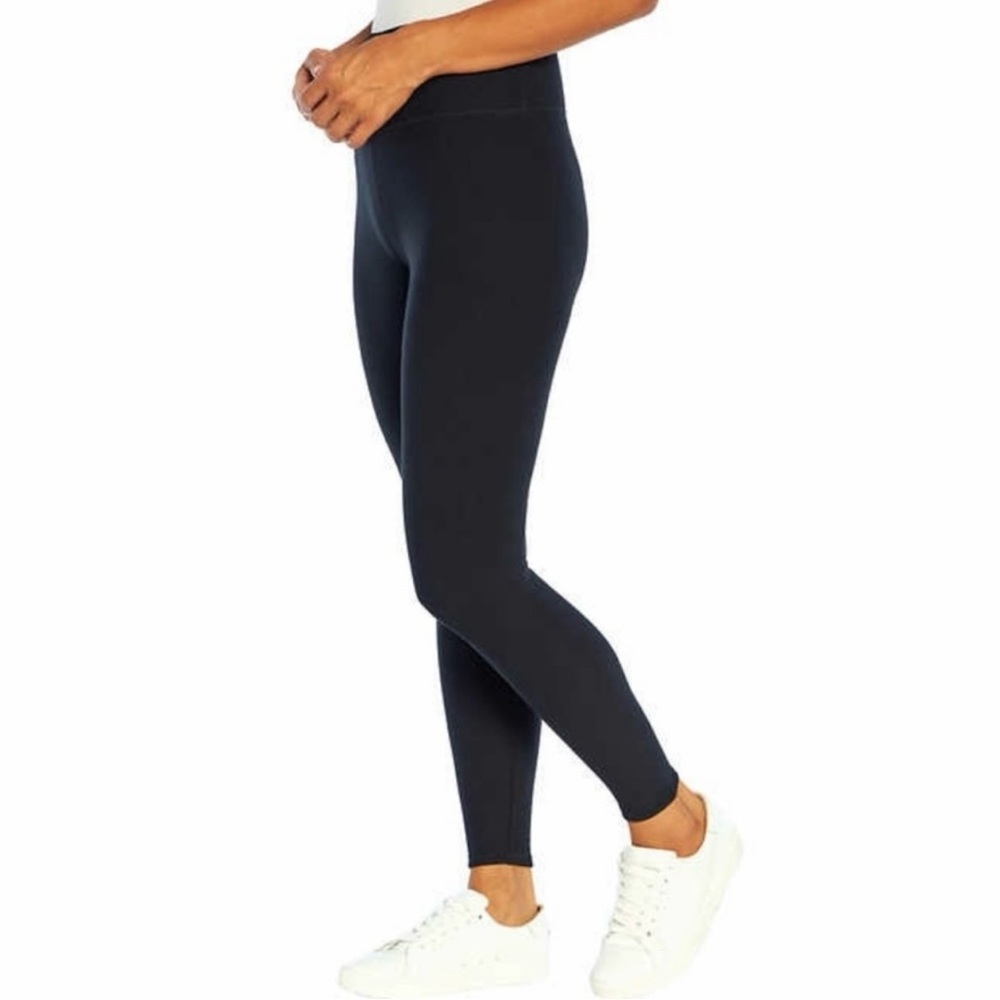 NWT Orvis Women’s Black High Rise Cozy Lined Leggings Butter Soft Fleece Medium - Picture 2 of 11